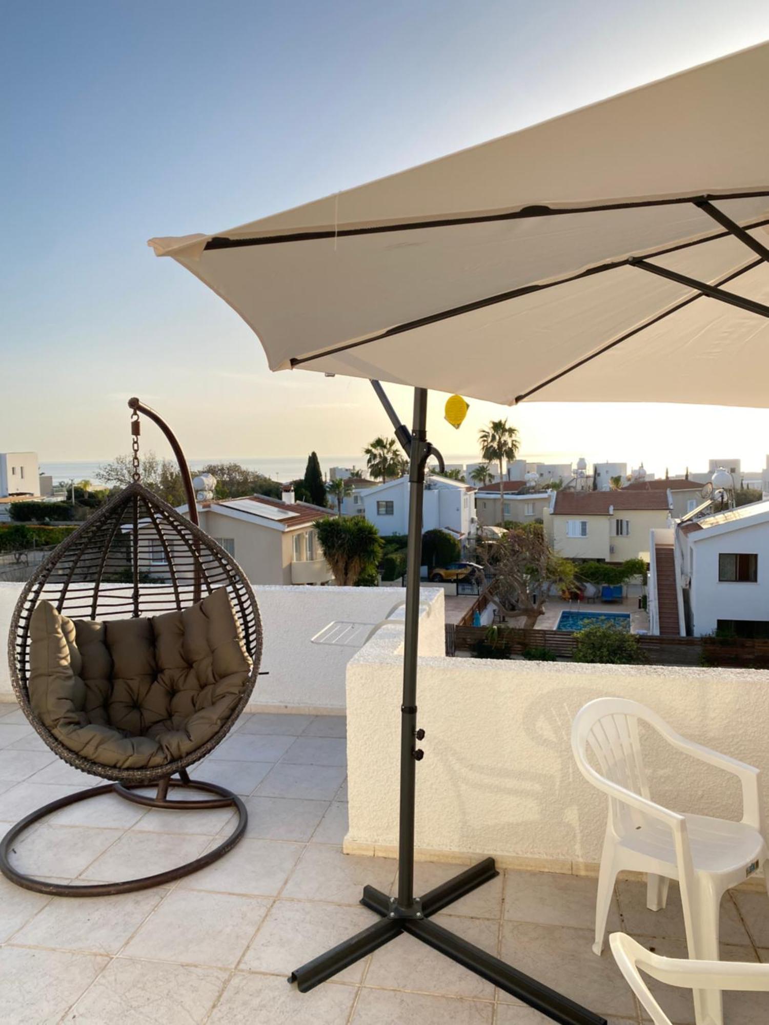 260 M To Beach, Sea&Sunset View Terrasa Klorakas Exterior photo